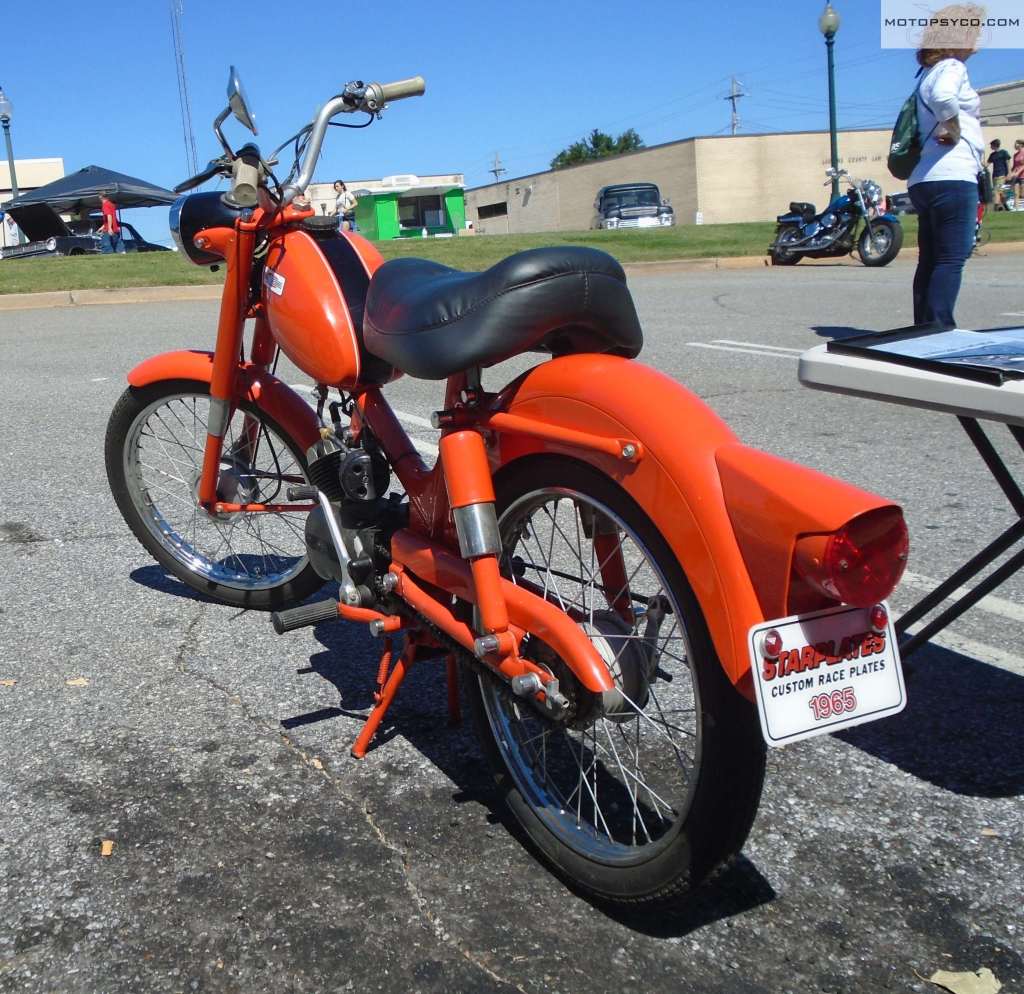 orange Harley Davidson M50