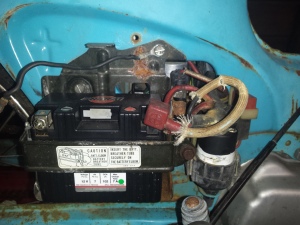 Honda C70 Passport restoration with Shorai Battery