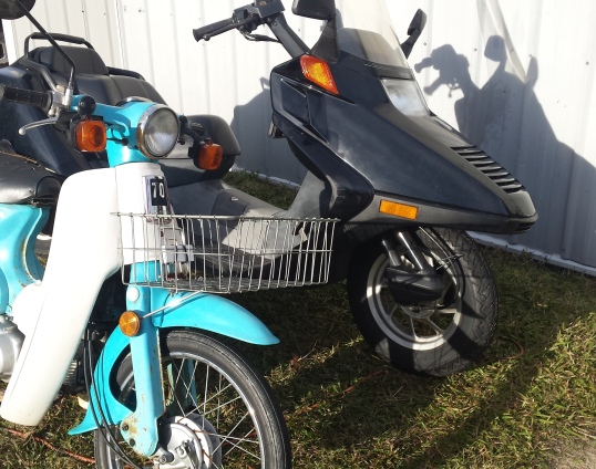 Hond Helix with a C70 Passport Scooter Mania